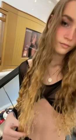 Not Too Shy To Flash My Tits And Pussy On