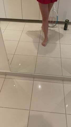 What If I Will Play In Tennis Without Panties Slutty