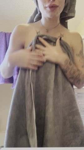 Yep The Towel Needs To Get Out Of The Way