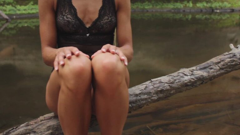 Spreading Legs While Wearing See Through Underwear Slutty College Girls