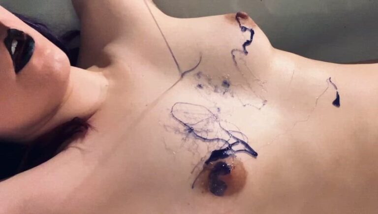 Playing With Hot Wax Slutty College Girls
