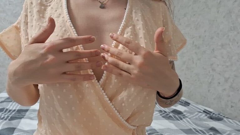 Convince Me To Let You Cum On My Titties In 3 Words