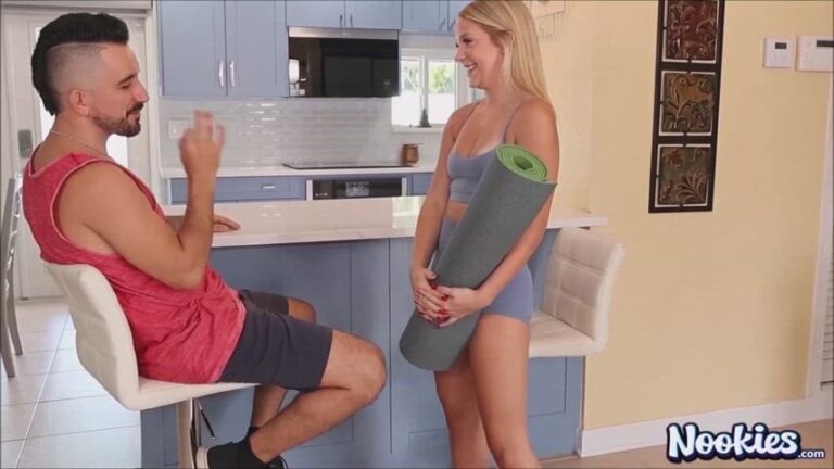 [Becky Summer, 18] Yoga Pants Off