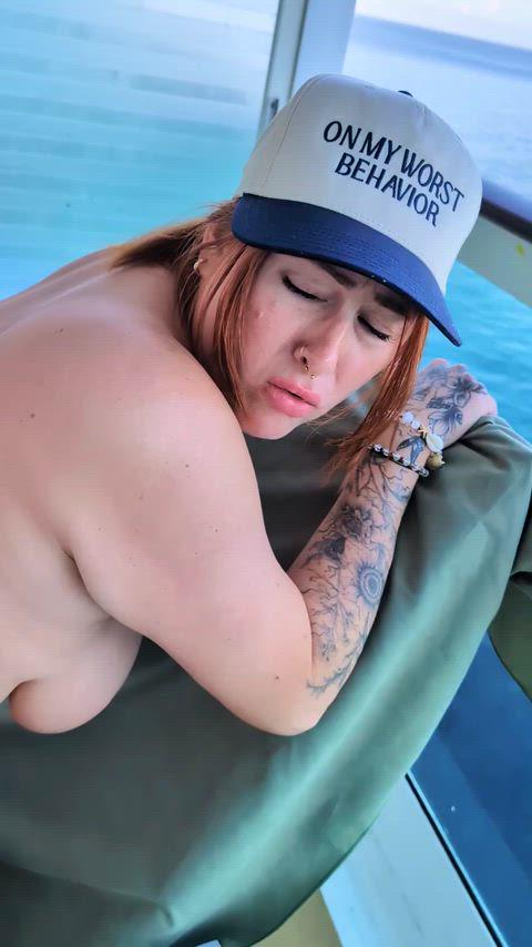 Met a guy on a cruise and invited him back to my room