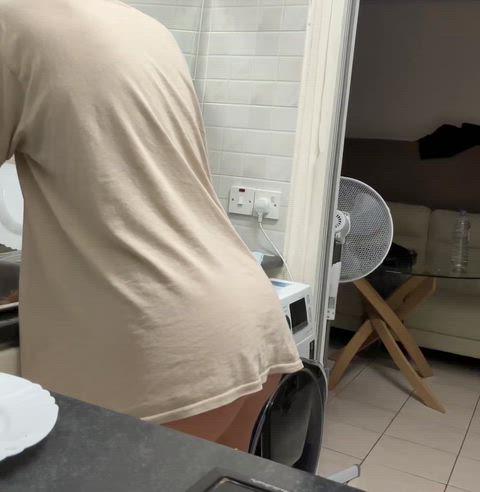 Amateur Couple Having Fun In The Kitchen Amateur Albums