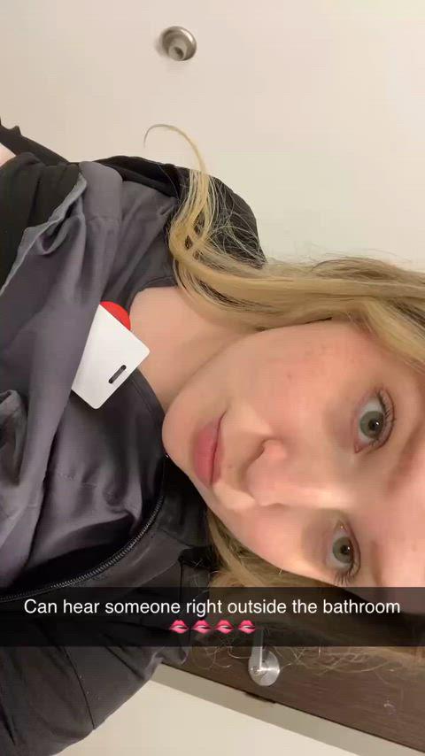 Being A Nurse Makes Me So Horny, Always Taking Nudes In The Bathroom