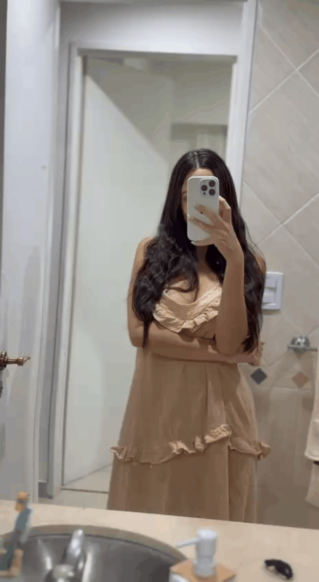 I Just Wanted To Take A Picture With My Dress